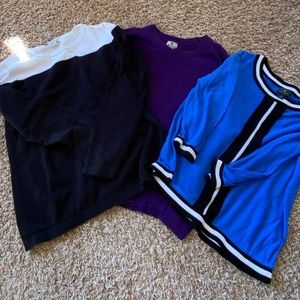 Bundle of 3 sweaters size small